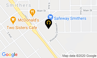 Sport Chek Smithers Mall in Smithers map
