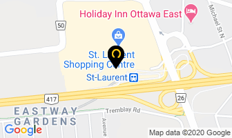 Sport Chek St. Laurent Centre in Guelph map