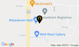 Sport Chek Wetaskiwin Mall in Dorchester map