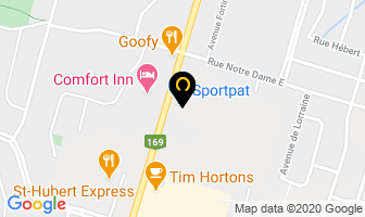 Sportpat Inc in Alma map