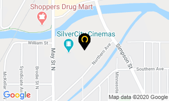 Sports Dome in Thunder Bay map