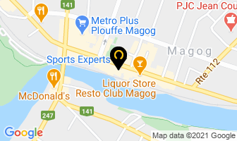 Sports Experts in Magog map