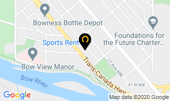 Sports Rent in Calgary map