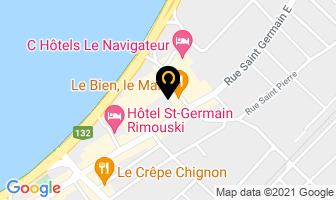 Spot Billard in Rimouski map