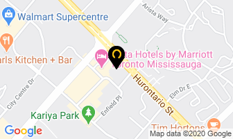 Spotlite Hair Studio in Mississauga map
