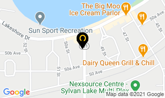 Spotted Gecko in Sylvan Lake map