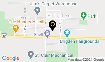 Spring Du Fall Lawn Care in Brigden map