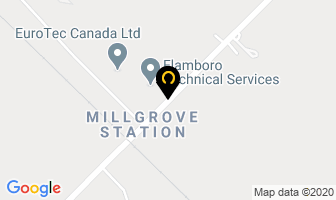 Spring Water Ice Ltd in Hamilton map
