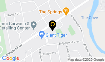 Springbank Car Wash in London map