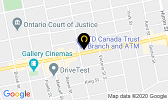 Springbank Dental in Woodstock map