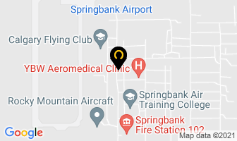 Springbank Hangars Phase 2 Joint Venture Corp in Calgary map