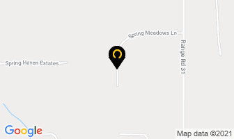 Springbank Highland Dance in Calgary map