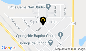 Springside Hair Shoppe in Springside map