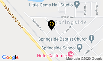 Springside Skating Rink in Springside map