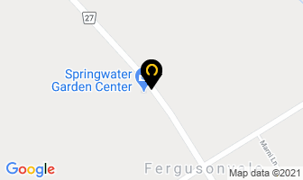 Springwater Garden Center in Springwater map