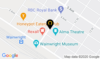 Sproutsnjabbers Clothing Co in Wainwright map