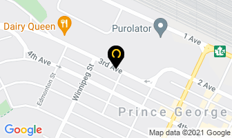 Spruce Capital Holdings Ltd in Prince George map