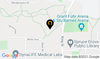 Spruce Grove Playschool in Spruce Grove map