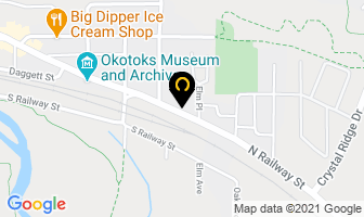 Spy Design Inc in Okotoks map