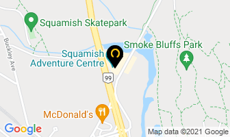 Squamish Chamber Of Commerce in Squamish map