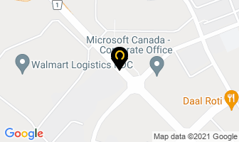 Square Metter in Mississauga map