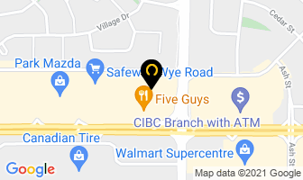 Square One Wye Road in Sherwood Park map