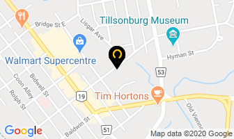 Srg Stevens Resource Group Inc in Tillsonburg map