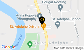 St Adolphe Bible Fellowship in Division No. 22 map