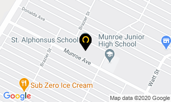 St Alphonsus School in Winnipeg map