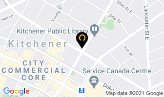 St. Andrews Presbyterian Church in Kitchener map