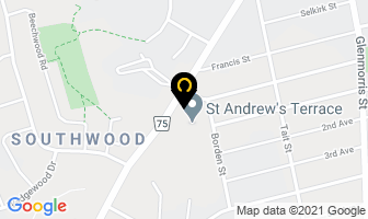 St Andrew's Terrace in Cambridge map