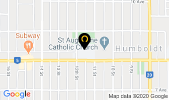 St Augustine School in Humboldt map