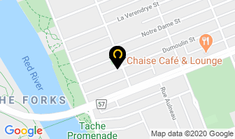 St Boniface Hotel in Winnipeg map