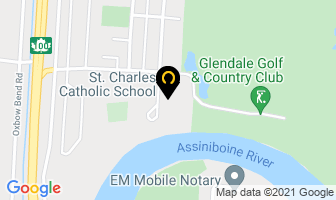 St Charles Catholic School in Winnipeg map