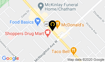 St Clair Business Centre in Brownsburg-Chatham map