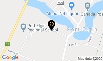 St Clement's Parish in Port Elgin map