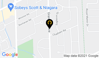 St Columbia Church in St. Catharines map