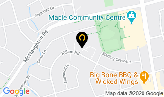 St David Day Care in Vaughan map