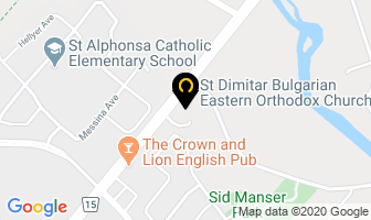 St Dimitar Bulgarian Eastern Orthodox Church in Brampton map