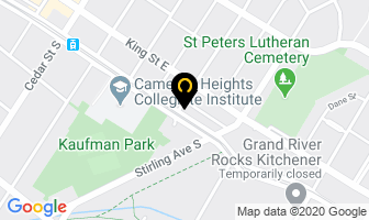 St Francis Animal Clinic in Kitchener map