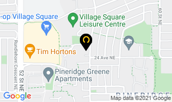 St George's Anglican Church in Calgary map