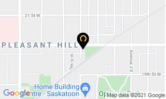 St George's Senior Citizen's Center in Saskatoon map