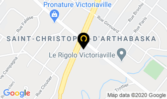 St-Hubert Restaurants in Victoriaville map