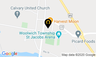 St Jacobs Midwives in Newmarket map