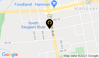 St James Anglican Church in Hanover map