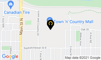 St John Ambulance in Moose Jaw map