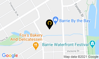 St John Ambulance in Barrie map