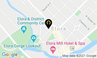 St John's Anglican Church in Elora map