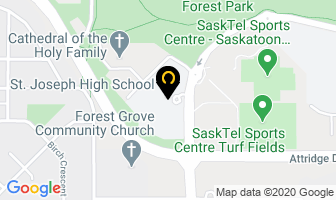 St Joseph High School in Saskatoon map