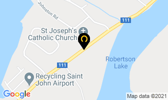 St Joseph's Catholic Church in Saint John map
